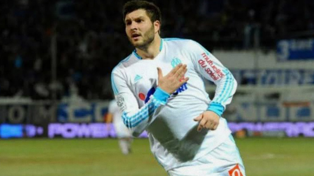 André-Pierre Gignac, en su paso con el Olympique de Marsella