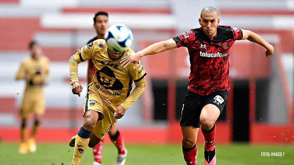 Toluca Pumas tranmision Jornada 7 Liga MX Apertura 2021