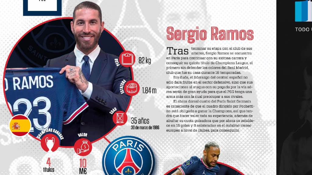 Ramos Ficha PSG 