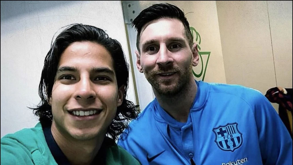 Diego Lainez y Lionel Messi, las similitudes que los acercan