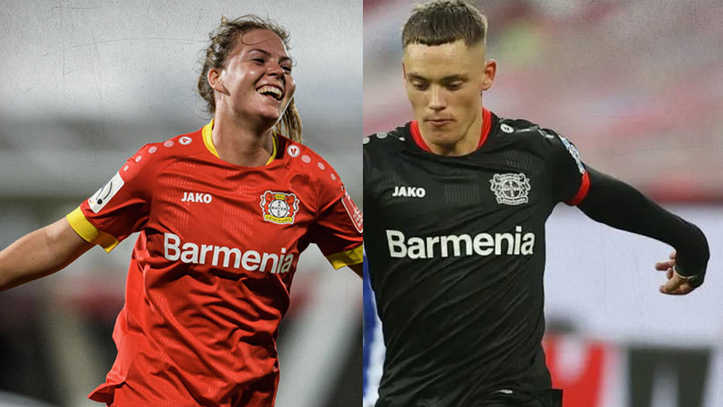 Florian y Juliane Wirtz, hermanos y joyas del Bayer Leverkusen