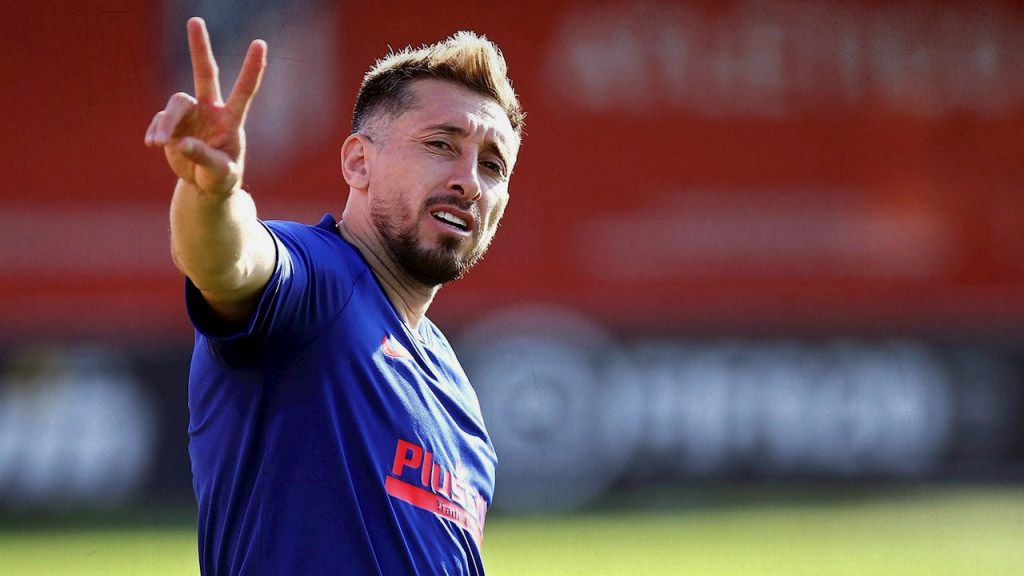 Héctor Herrera sigue sumando partidos con el Atlético de Madrid y en primera división dentro de Europa