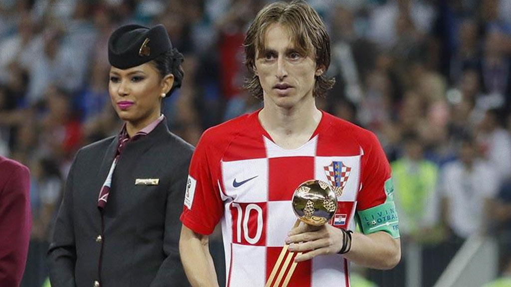 Luka Modric tuvo un 2018 pletórico