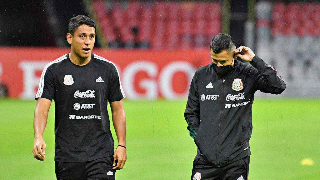 Luis Romo y Julio César 'Cata' Domínguez se preparan para el México vs Jamaica