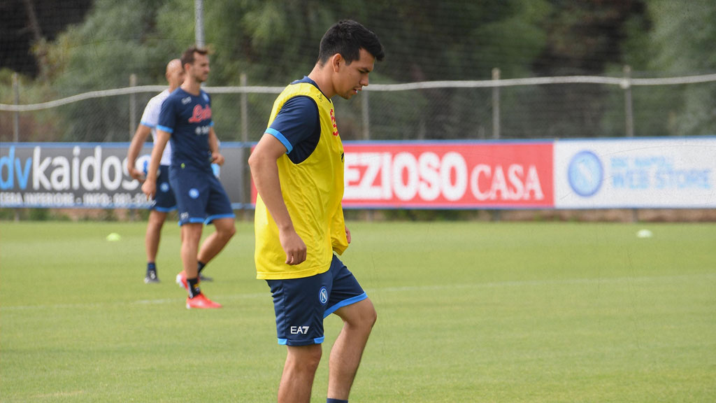 Se espera que 'Chucky' Lozano vea actividad en el Napoli vs Juventus