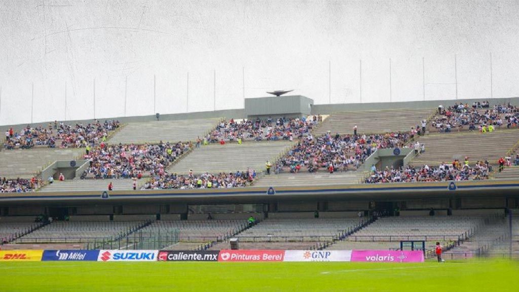 Pumas Femenil ya tuvo gente en el Estadio Olímpico Universitario este 2021