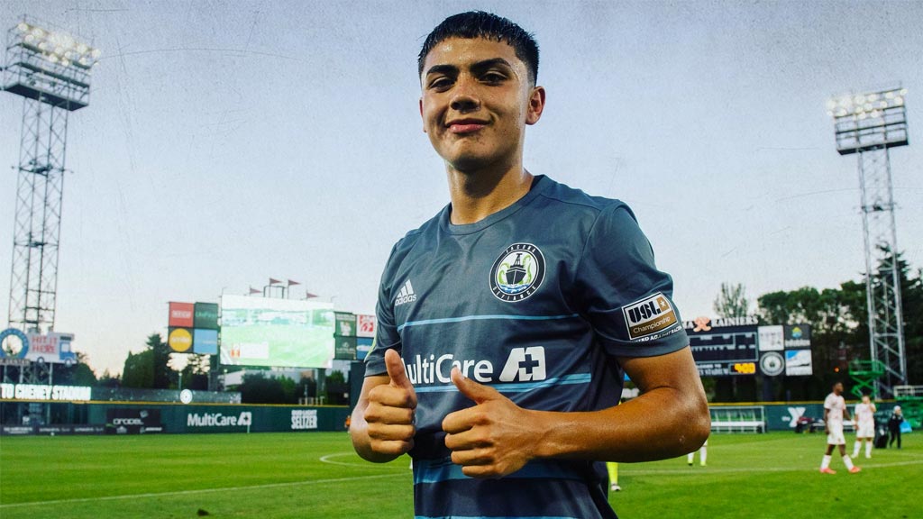 Ray Serrano, canterano mexicoamericano del Seattle Sounders