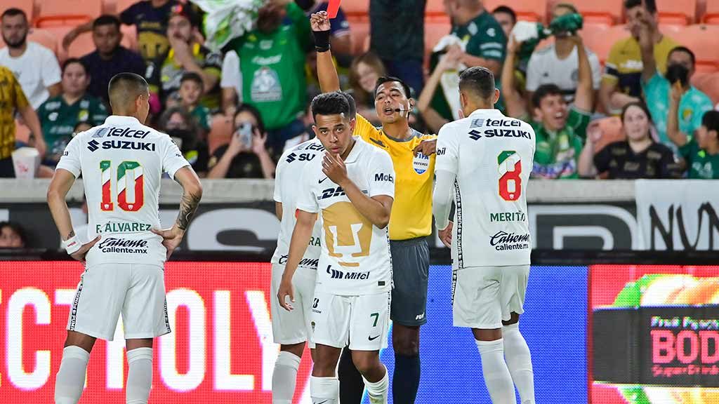 Sebastián Saucedo se fue expulsado al minuto 5' del duelo ante León en Leagues Cup Seattle Sounders vs León; Cuándo jugarán la Gran Final de Leagues Cup; fecha y horario del encuentro