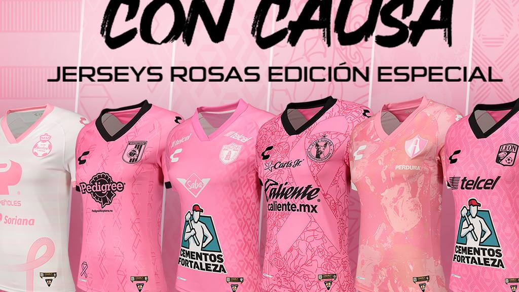 Charly viste de rosa a los equipos de la Liga MX.