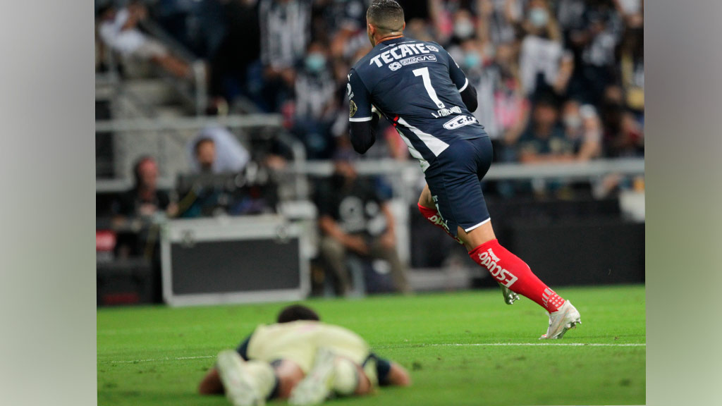 Rayados vs América; El error de Cáceres que provocó el primer gol en la final de Concachampions