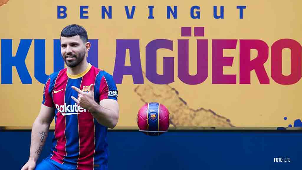 Barcelona: Se acerca el debut de ‘Kun’ Agüero con los blaugranas