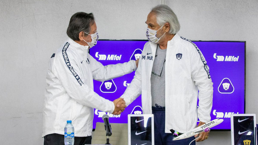 Miguel Mejía Barón llegó a los Pumas de la UNAM para intentar ayudar en el trabajo de Andrés Lillini