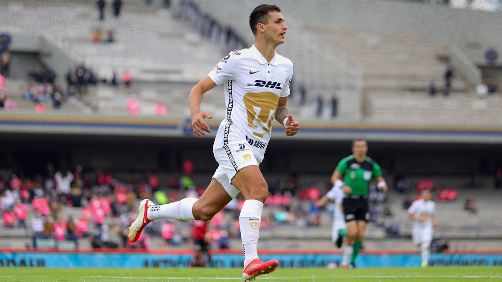 Pumas UNAM: Juan Ignacio Dinenno, a la par de Nico Castillo