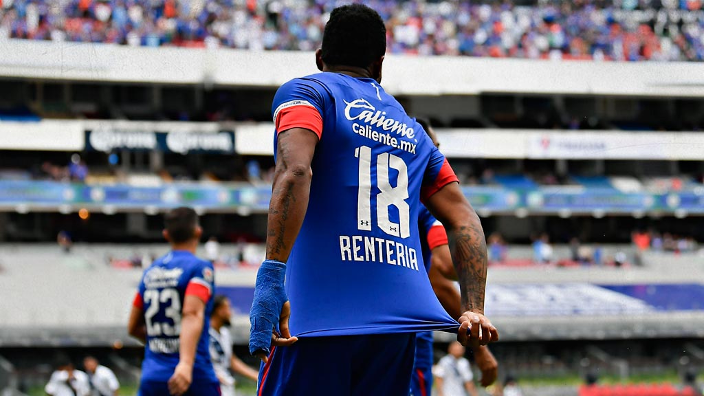 Andrés Rentería, futbolista que no dio un buen rendimiento en Cruz Azul 