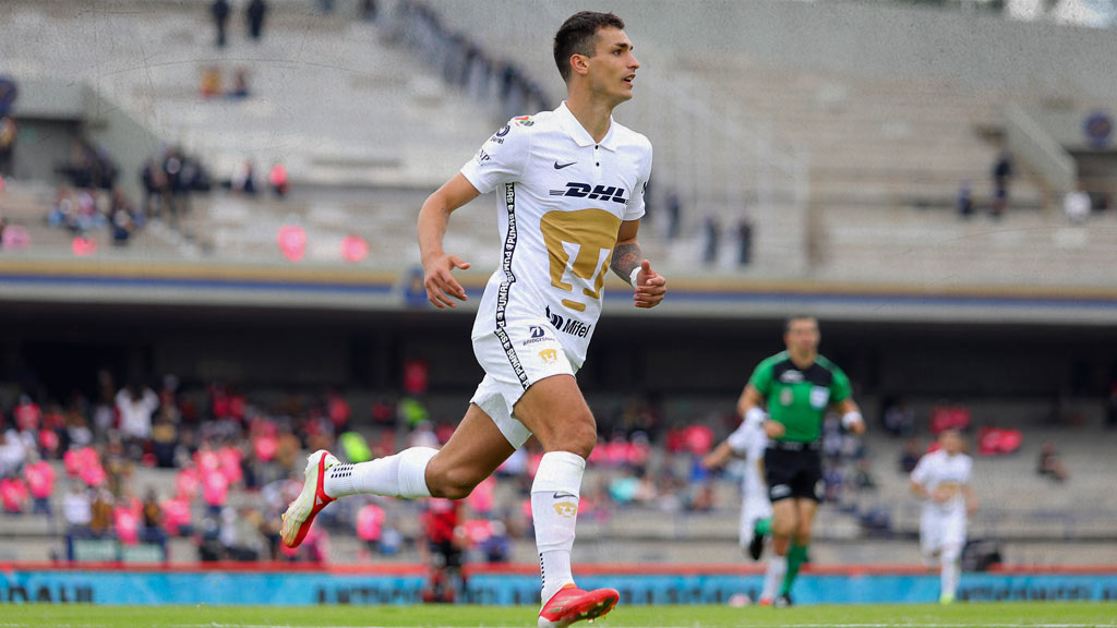 Juan Ignacio Dinenno es el más valioso de los Pumas de la UNAM