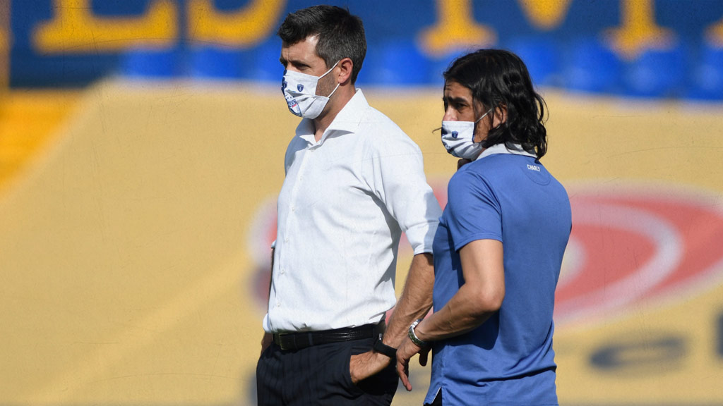 Marco Garcés y Paulo Pezzolano han dejado Pachuca