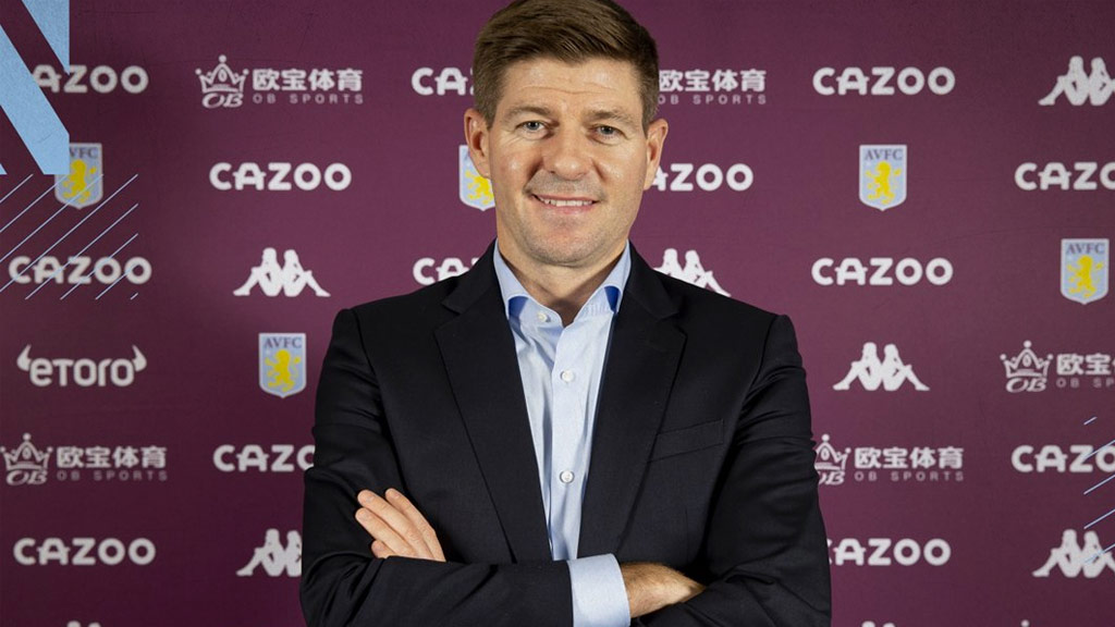 Steven Gerrard llega a Premier League con Aston Villa