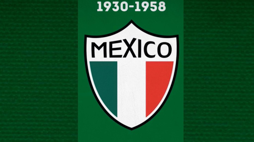 La Selección Mexicana con su escudo de 1930