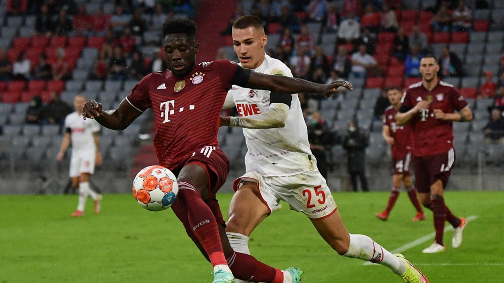 Alphonso Davies tendrá que ser baja por tiempo indefinido con el Bayern Munich