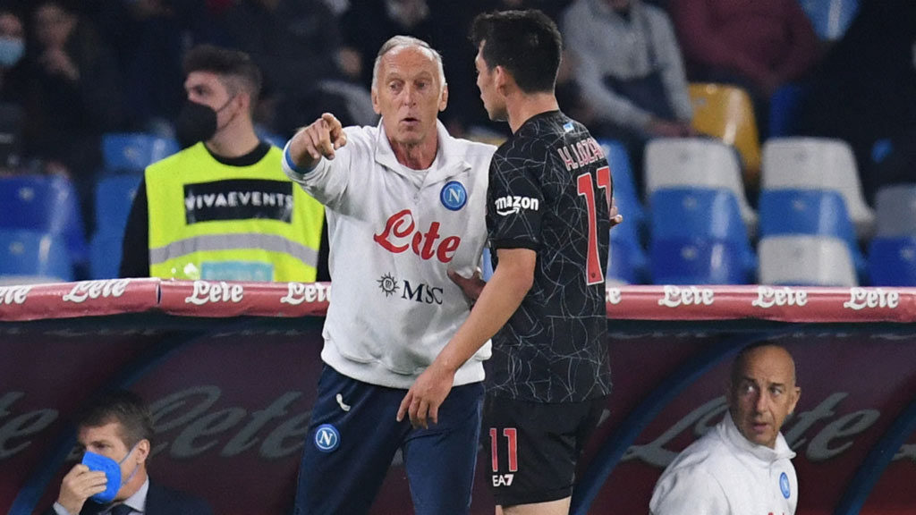 Chucky Lozano termina con la paciencia del Napoli