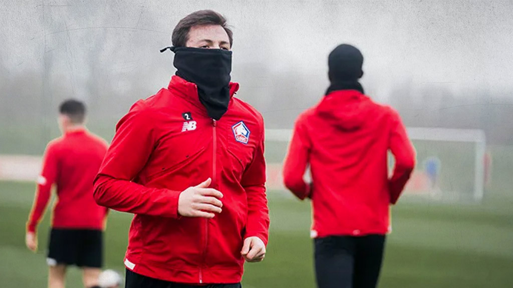 Eugenio Pizzuto vuelve a los entrenamientos con el LOSC Lille