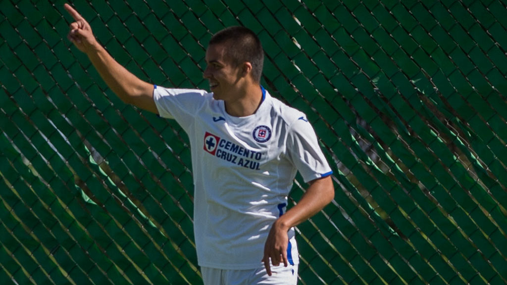 Luciano Bocco en su paso por la Máquina de Cruz Azul