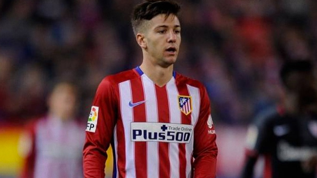 Luciano Vietto en su paso por Atlético de Madrid; ahora suena para Cruz Azul 