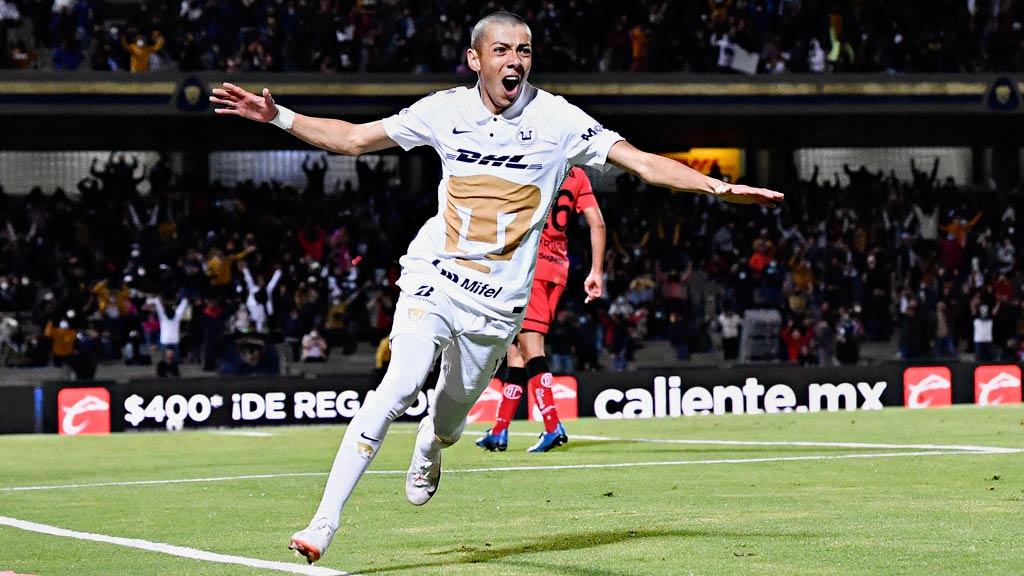 Pumas tiene cinco futbolistas que debutaron con gol en su plantilla