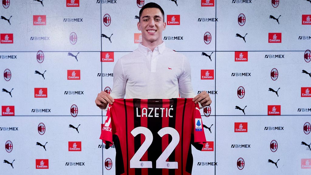 Quién es Marko Lazetić, nuevo delantero del AC Milan