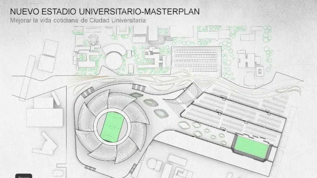 El boceto de cómo se verá el Estadio en Nuevo León