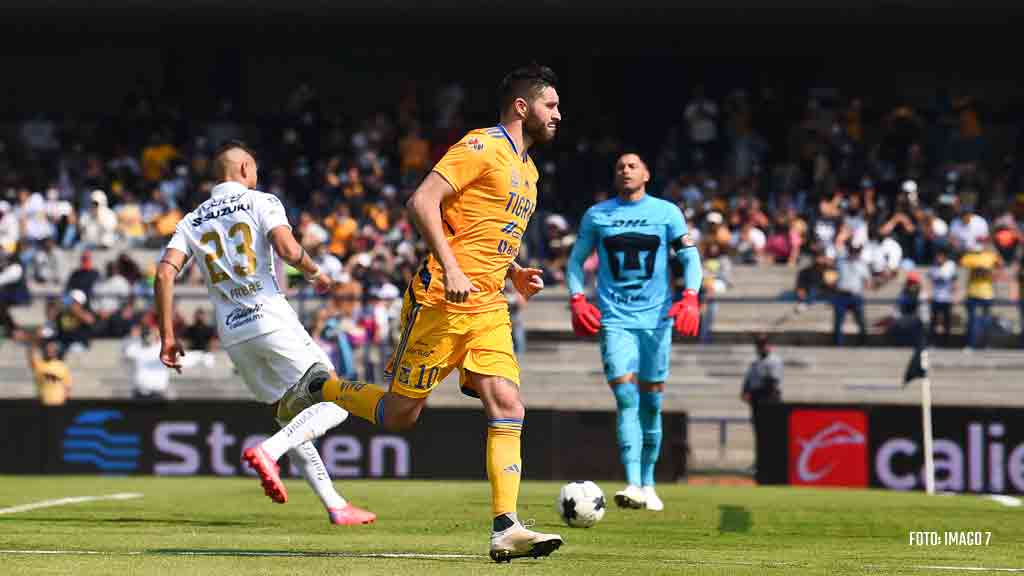 Tigres y Gignac, con hegemonía absoluta ante Pumas