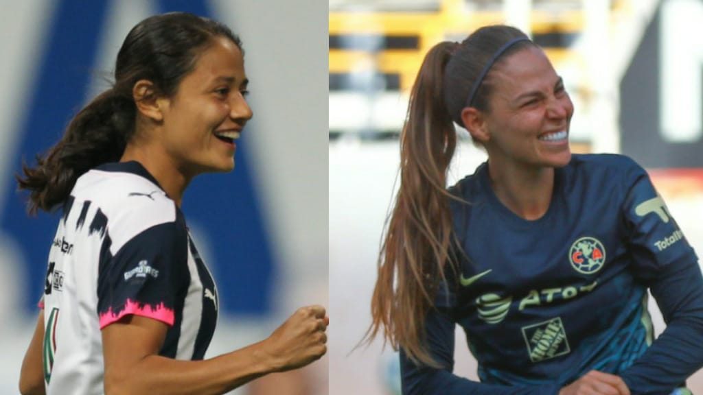 Rebeca Bernal y Janelly Farias expresaron su amor durante el América vs Monterrey