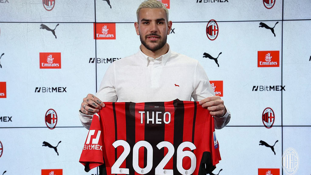 AC Milan renueva a Theo Hernández; busca extender más contratos