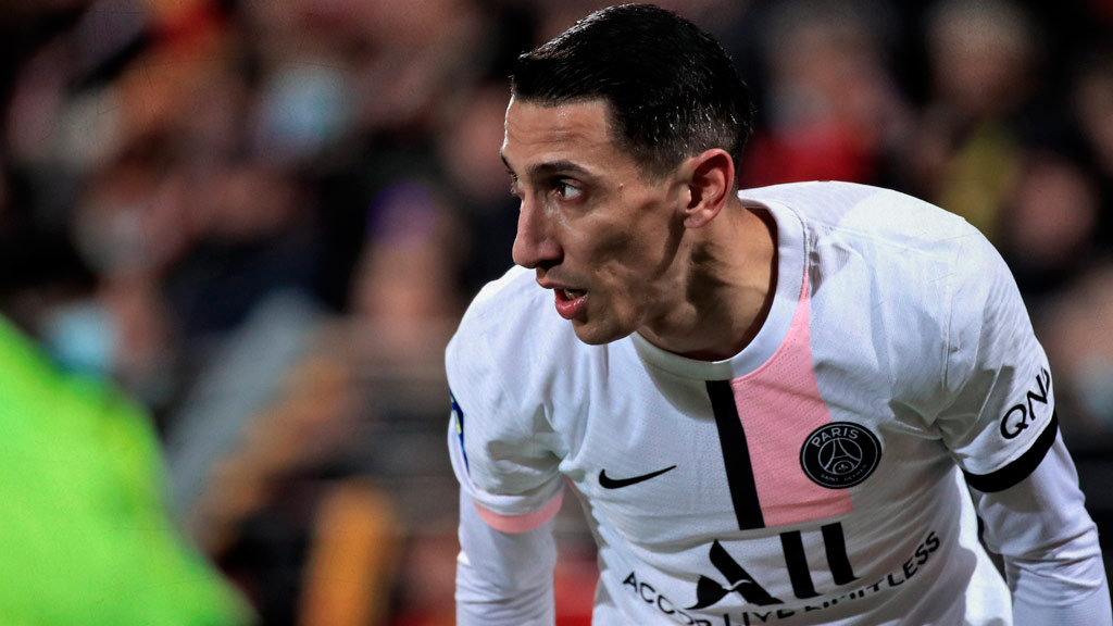 Ángel Di María enfila su salida del Paris Saint-Germain