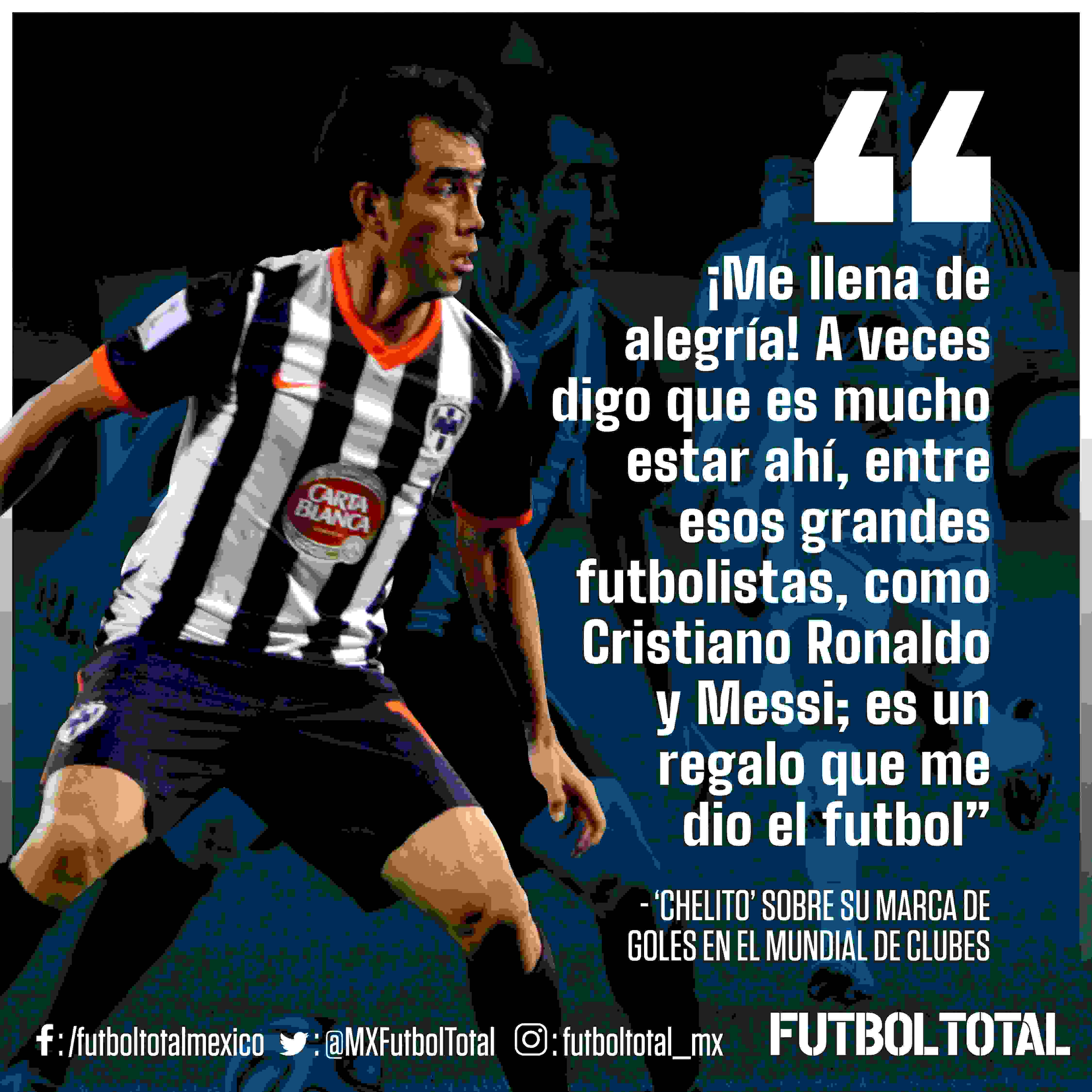 ‘Chelito’ Delgado sobre Rayados: “En momento de llegar a la final y consagrarse en el Mundial de Clubes