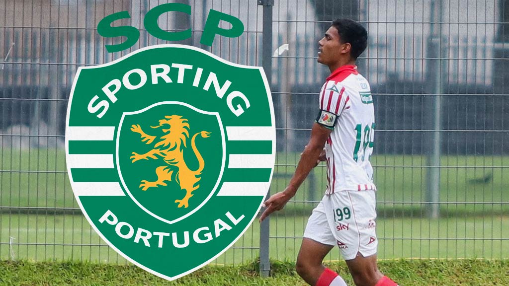 Jesús Alcantar, futbolista de Necaxa que frenaron para ir al Sporting de Lisboa