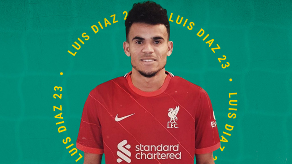 Luis Díaz llegó al Liverpool procedente del FC Porto