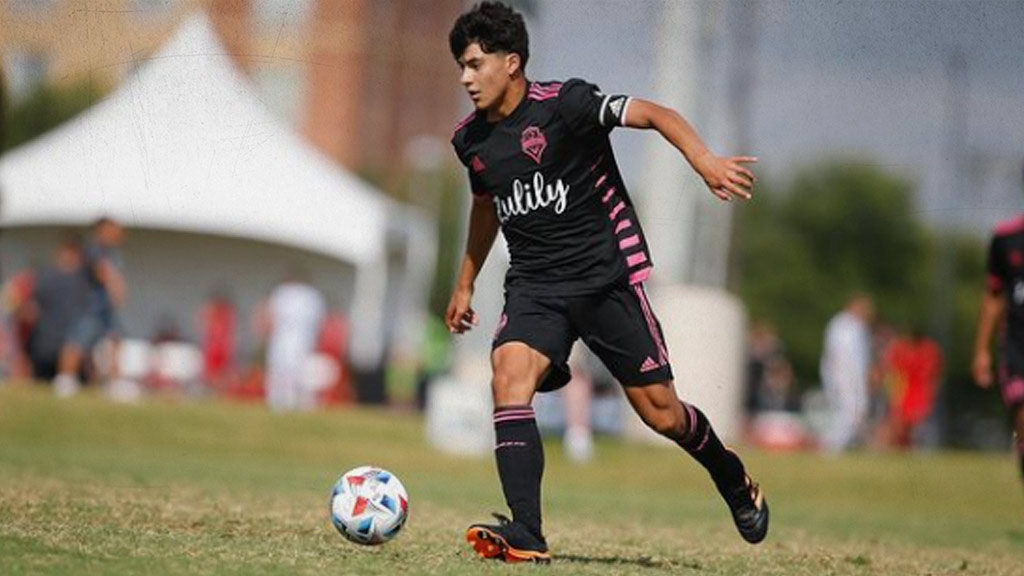 Obed Vargas, talento mexicoamericano que ya debutó con el Seattle Sounders en la Concachampions 2022