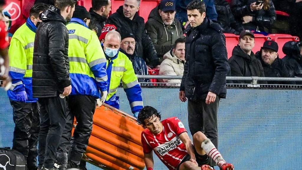 Erick Gutiérrez, las lesiones que han mermado su rendimiento con el PSV