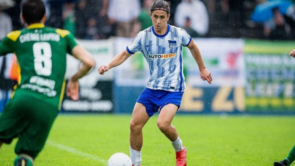 Quién es Joel Bustamante, el mexicano que juega en Hertha Berlín