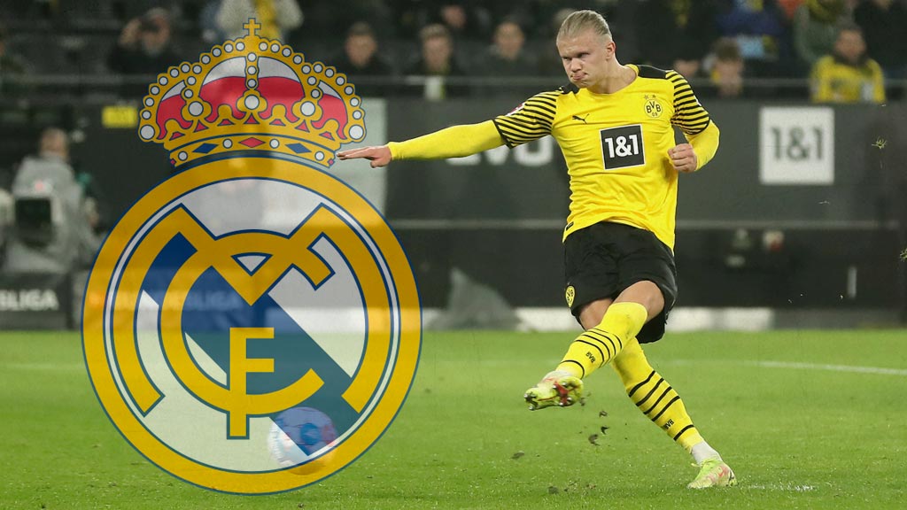 Real Madrid toma la delantera por Erling Haaland