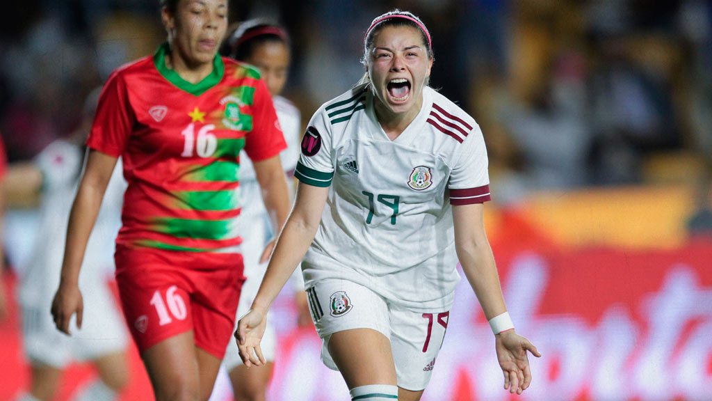 Katty Martínez es la cara del gol en la Selección Mexicana Femenil