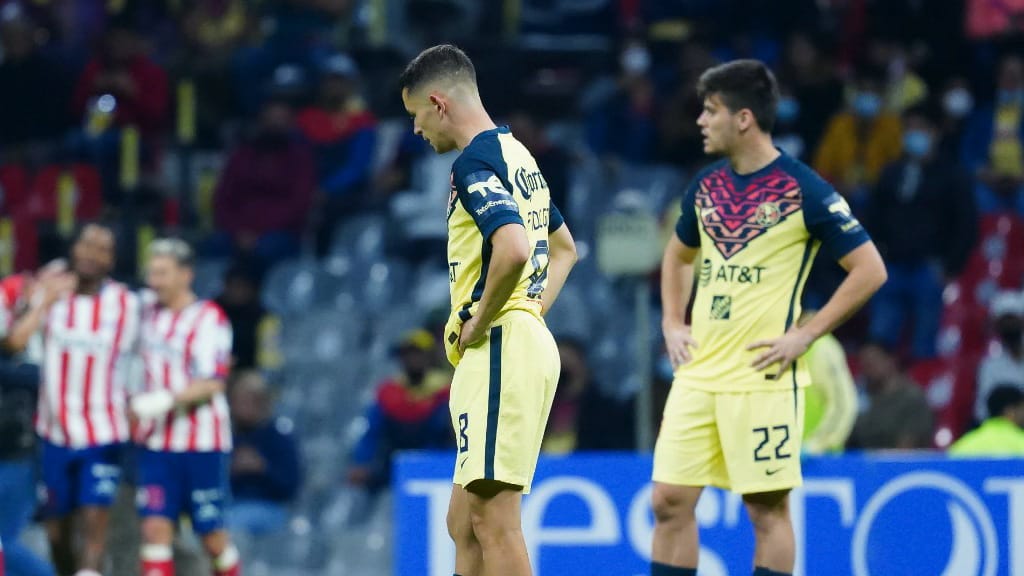 América suma 7 juegos sin ganar en la Liga MX; segunda peor racha en 15 años