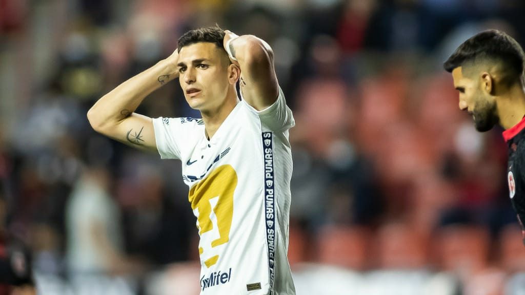 Pumas: ¿Cuánto tiempo tenía Juan Dinenno sin anotar?