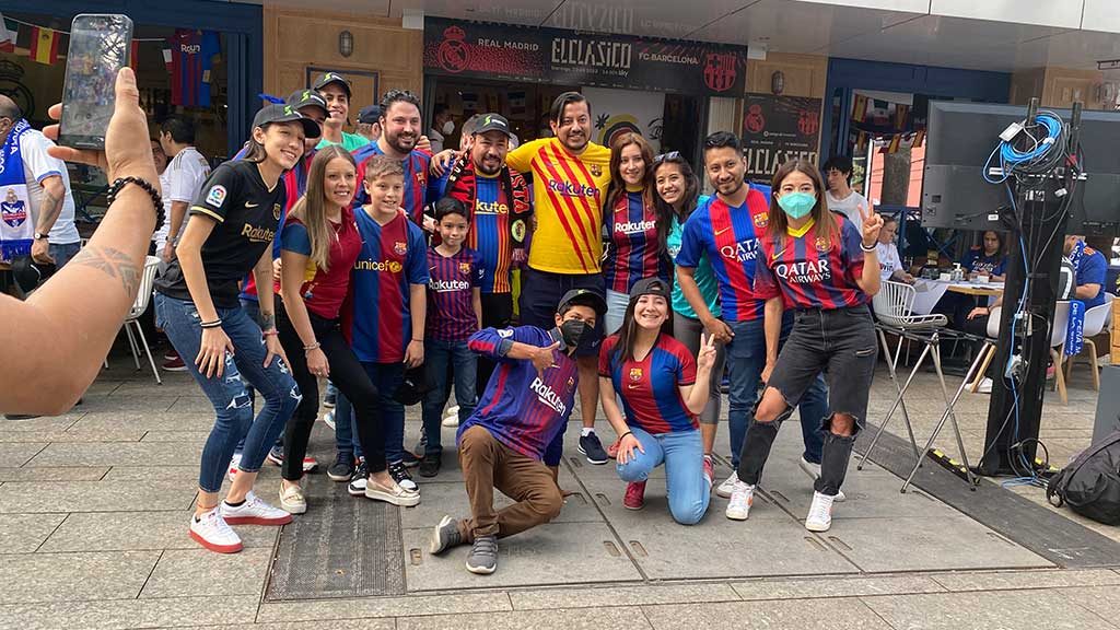 Así se vivió el Clásico entre Real Madrid y Barcelona en México