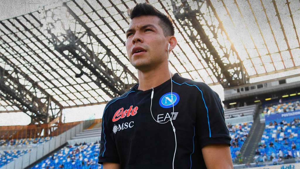 Napoli no descarta la venta del futbolista mexicano, Hirving Chucky Lozano 