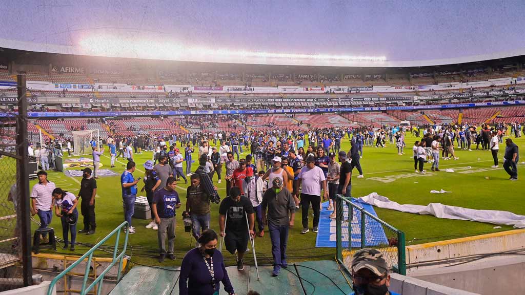 Gallos de Querétaro y Atlas vivieron actos de violencia importante en el Estadio Corregidora