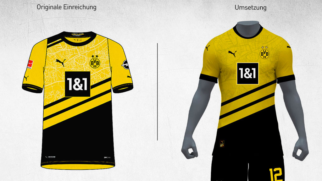 El diseño del mexicano para intentar vestir al Borussia Dortmund 2023-2024