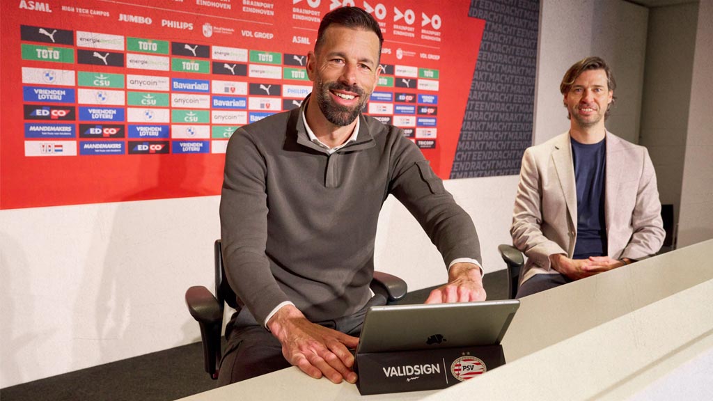 Van Nistelrooy como nuevo DT del PSV Eindhoven