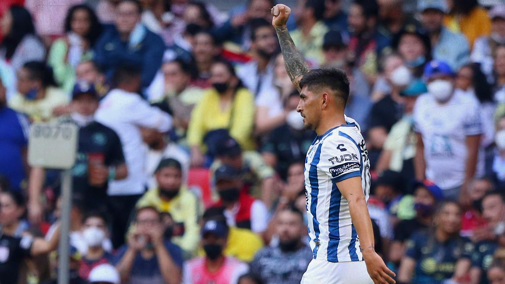 Víctor Guzmán vive un buen nivel con los Tuzos de Pachuca en la actualidad